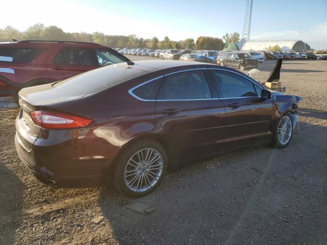 3FA6P0H95DR166244 - 2013 FORD FUSION SE BROWN photo 3