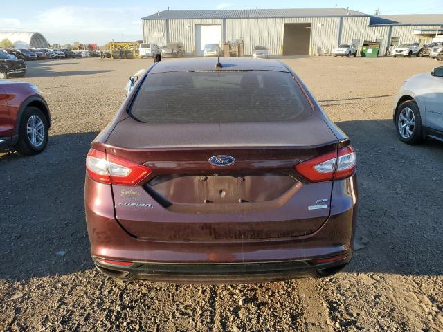 3FA6P0H95DR166244 - 2013 FORD FUSION SE BROWN photo 6