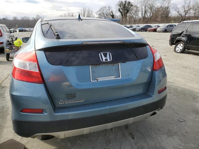 5J6TF3H52DL000044 - 2013 HONDA CROSSTOUR EXL ლურჯი ფოტო 6