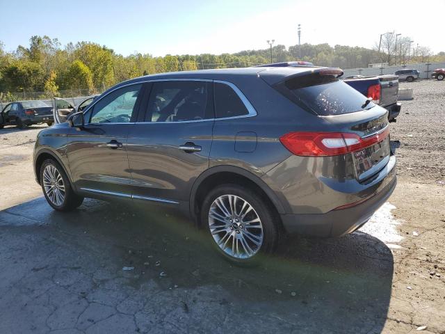 2LMPJ8LR5JBL11556 - 2018 LINCOLN MKX RESERVE Szary zdjęcie 2
