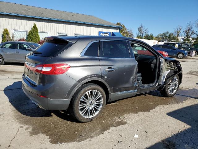 2LMPJ8LR5JBL11556 - 2018 LINCOLN MKX RESERVE Szary zdjęcie 3