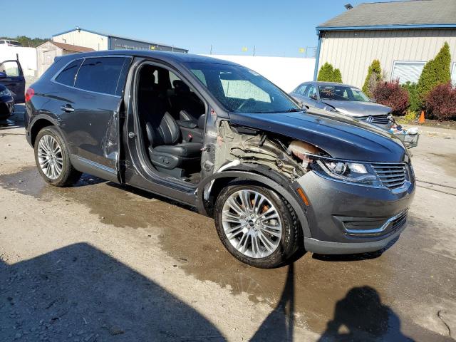 2LMPJ8LR5JBL11556 - 2018 LINCOLN MKX RESERVE Szary zdjęcie 4