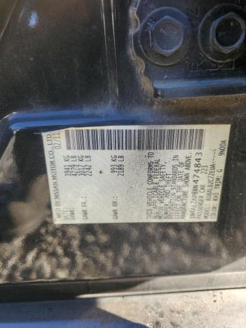 1N4AL2AP8BN474843 - 2011 NISSAN ALTIMA BASE BLACK photo 12