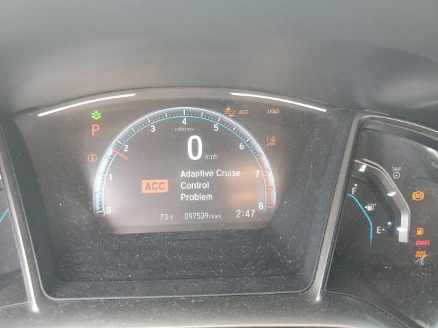 SHHFK7H60KU217007 - 2019 HONDA CIVIC EX BLACK photo 9