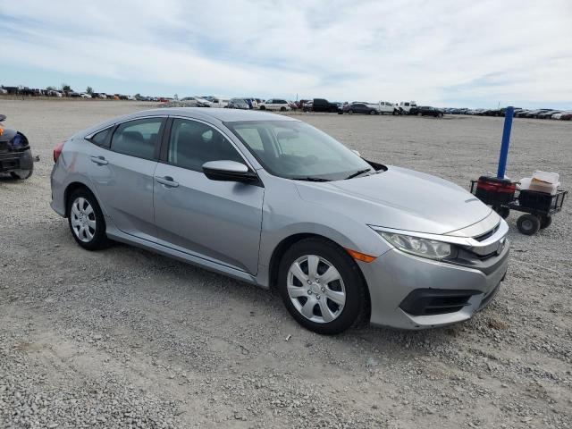 19XFC2F57GE086554 - 2016 HONDA CIVIC LX Արծաթագույն լուսանկար 4