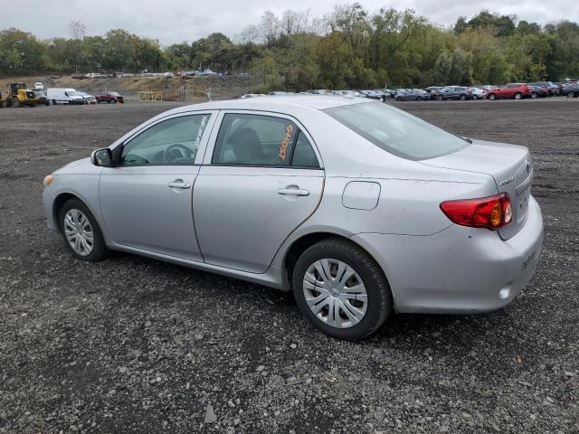 2T1BU4EE5AC382543 - 2010 TOYOTA COROLLA BASE SILVER photo 2