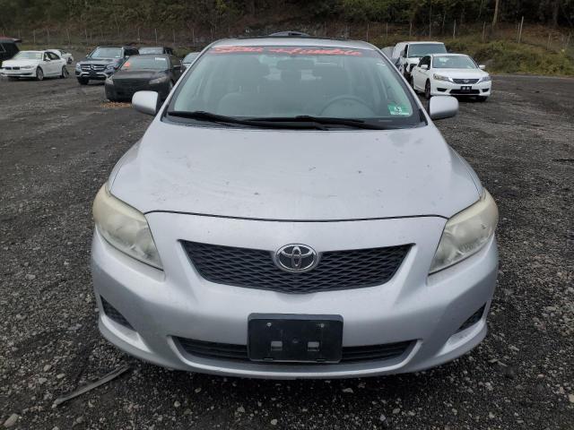 2T1BU4EE5AC382543 - 2010 TOYOTA COROLLA BASE SILVER photo 5