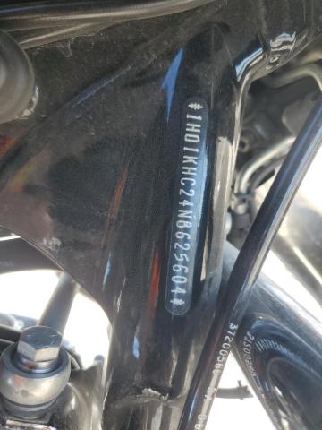 1HD1KHC24NB625604 - 2022 HARLEY-DAVIDSON FLTRX შავი ფოტო 9