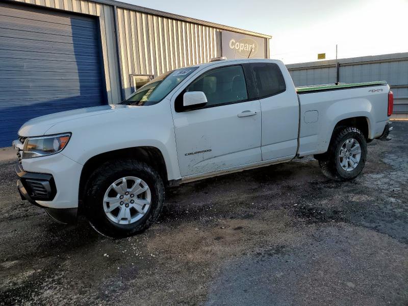 1GCHTCEA8N1217360 - 2022 CHEVROLET COLORADO LT WHITE photo 1