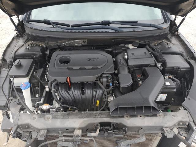 5NPE34AF1JH653013 - 2018 HYUNDAI SONATA SPORT Чорний фото 11