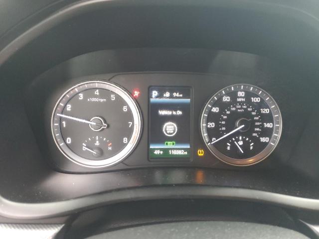 5NPE34AF1JH653013 - 2018 HYUNDAI SONATA SPORT Чорний фото 9