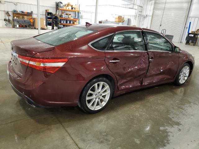 4T1BK1EB8DU009767 - 2013 TOYOTA AVALON BASE 勃艮第红 照片 3