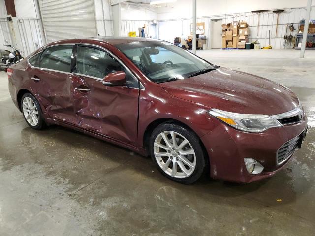 4T1BK1EB8DU009767 - 2013 TOYOTA AVALON BASE 勃艮第红 照片 4