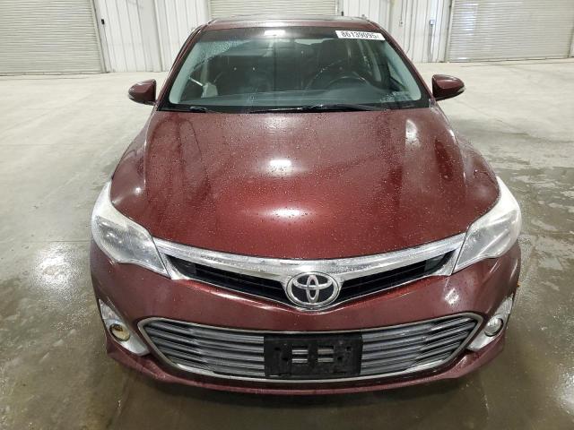 4T1BK1EB8DU009767 - 2013 TOYOTA AVALON BASE 勃艮第红 照片 5