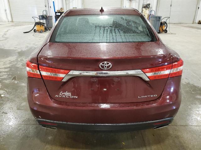 4T1BK1EB8DU009767 - 2013 TOYOTA AVALON BASE 勃艮第红 照片 6