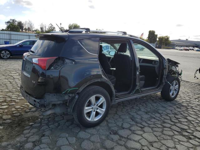 2T3WFREV5DW031439 - 2013 TOYOTA RAV4 XLE BLACK photo 3