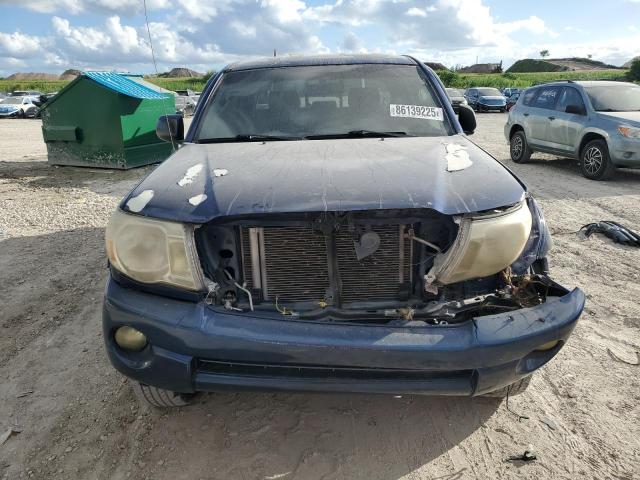 5TEJU62N96Z256778 - 2006 TOYOTA TACOMA DOUBLE CAB PRERUNNER BLUE photo 5