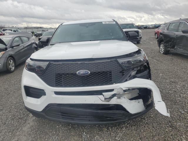 1FM5K8AB0NGB46049 - 2022 FORD EXPLORER POLICE INTERCEPTOR 白色 照片 5