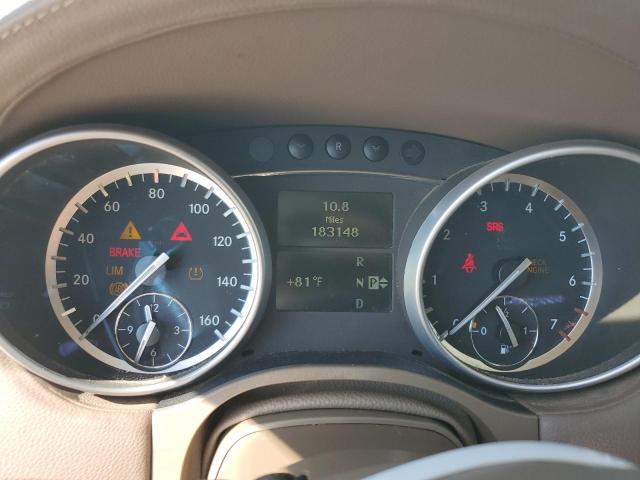 4JGBF7BE3BA730373 - 2011 MERCEDES-BENZ GL 450 4MATIC WHITE photo 9