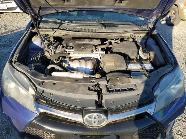 4T1BF1FK9FU904870 - 2015 TOYOTA CAMRY LE BLUE photo 11