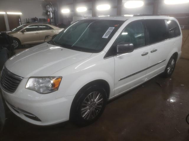 2C4RC1CG3DR564542 - 2013 CHRYSLER TOWN & COU TOURING L WHITE photo 1