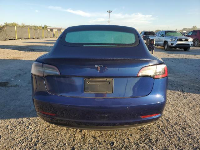 5YJ3E1EA3NF190245 - 2022 TESLA MODEL 3 BLUE photo 6