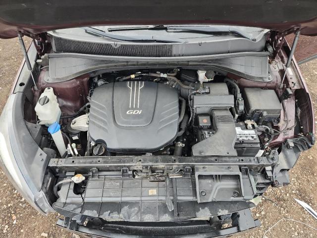 5XYPHDA59JG349789 - 2018 KIA SORENTO EX მუქწითელი ფოტო 12
