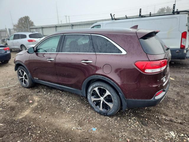 5XYPHDA59JG349789 - 2018 KIA SORENTO EX მუქწითელი ფოტო 2