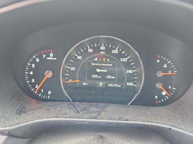 5XYPHDA59JG349789 - 2018 KIA SORENTO EX მუქწითელი ფოტო 9