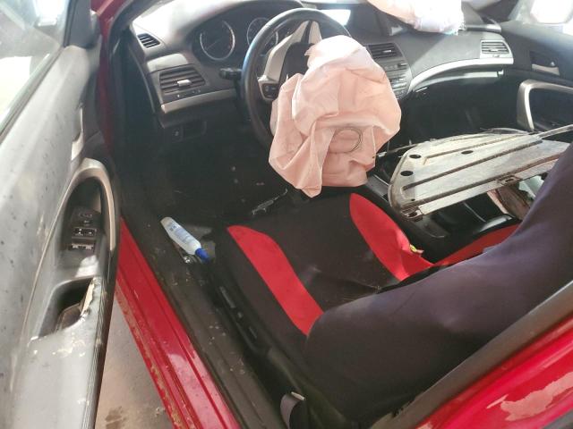 1HGCS11869A014673 - 2009 HONDA ACCORD EXL RED photo 8