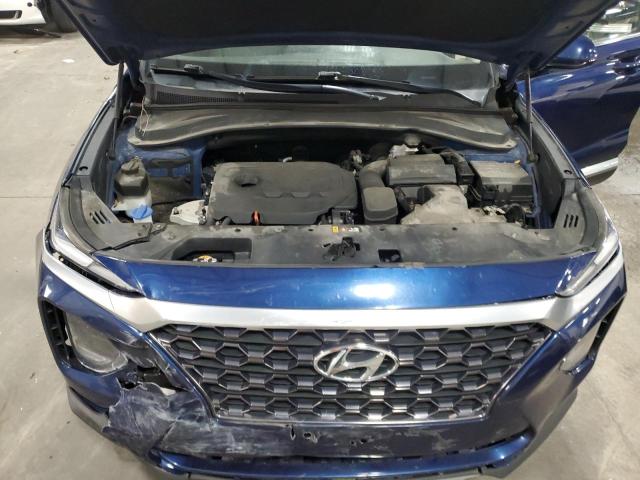 5NMS3CAD1LH156104 - 2020 HYUNDAI SANTA FE SEL 蓝色 照片 12