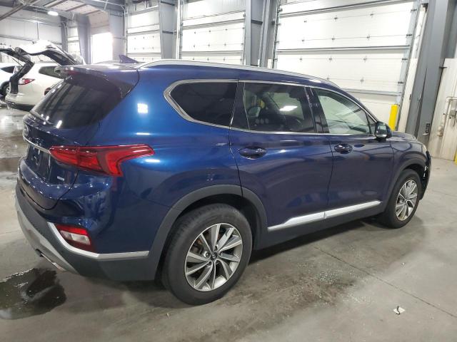 5NMS3CAD1LH156104 - 2020 HYUNDAI SANTA FE SEL 蓝色 照片 3