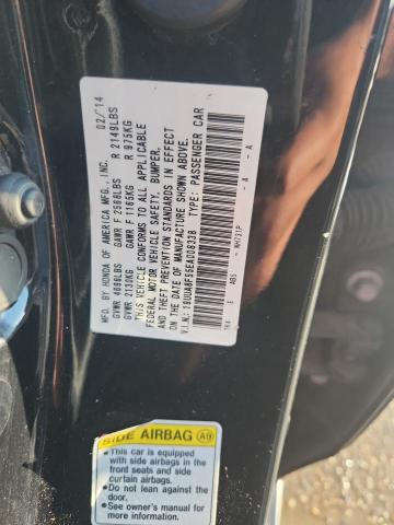 19UUA8F55EA008338 - 2014 ACURA TL TECH Qara foto 12