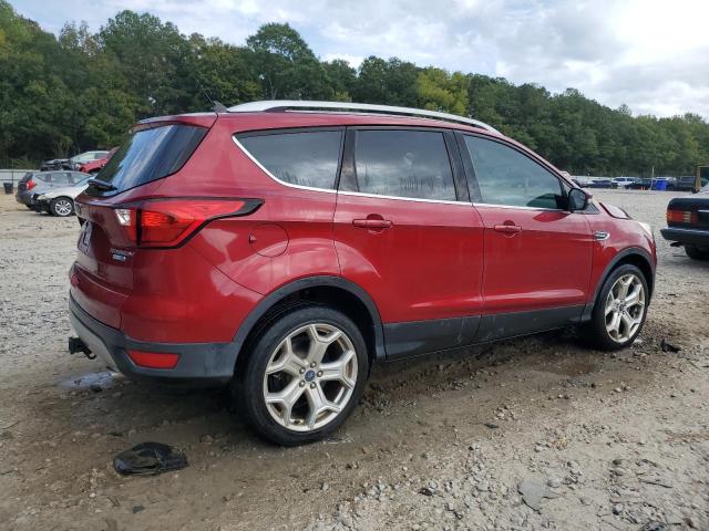 1FMCU9J9XKUA10562 - 2019 FORD ESCAPE TITANIUM 红色 照片 3