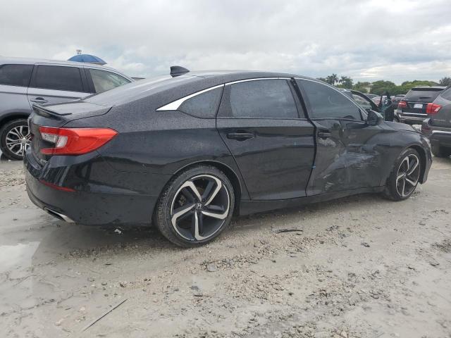 1HGCV1F30JA078331 - 2018 HONDA ACCORD SPORT BLACK photo 3