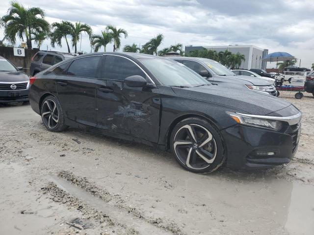 1HGCV1F30JA078331 - 2018 HONDA ACCORD SPORT BLACK photo 4