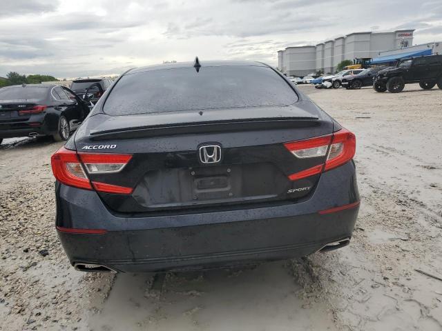 1HGCV1F30JA078331 - 2018 HONDA ACCORD SPORT BLACK photo 6