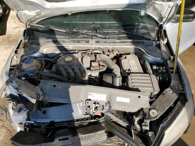 3VW2K7AJ2DM258457 - 2013 VOLKSWAGEN JETTA BASE SILVER photo 11