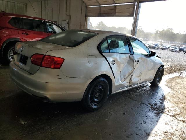 3VW2K7AJ2DM258457 - 2013 VOLKSWAGEN JETTA BASE SILVER photo 3
