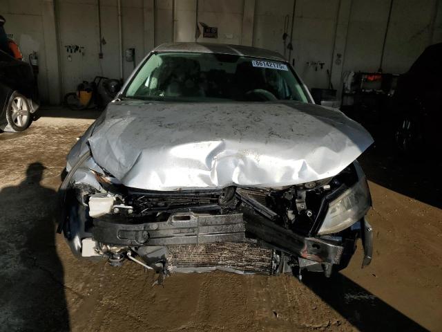 3VW2K7AJ2DM258457 - 2013 VOLKSWAGEN JETTA BASE SILVER photo 5