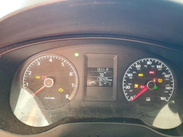 3VW2K7AJ2DM258457 - 2013 VOLKSWAGEN JETTA BASE SILVER photo 9