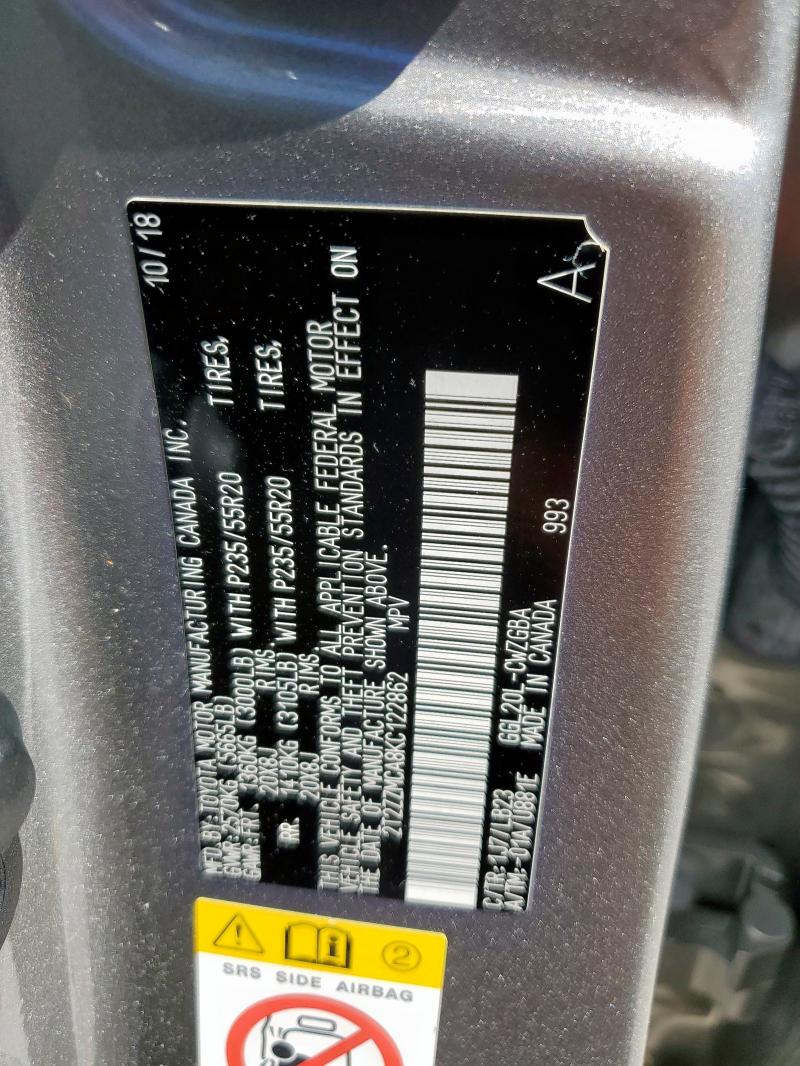 2T2ZZMCA8KC122862 - 2019 LEXUS RX 350 BASE TAN photo 14