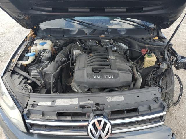 WVGEF9BP6CD006266 - 2012 VOLKSWAGEN TOUAREG V6 GRAY photo 12