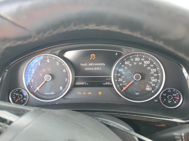 WVGEF9BP6CD006266 - 2012 VOLKSWAGEN TOUAREG V6 GRAY photo 9