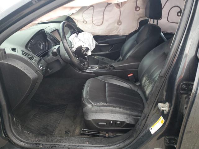 2G4GK5EX1E9259262 - 2014 BUICK REGAL Schwarz Foto 7