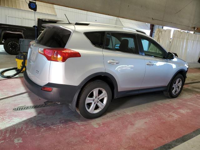 2T3RFREV9DW120685 - 2013 TOYOTA RAV4 XLE SILVER photo 3