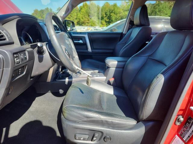 JTEBU5JR3G5404894 - 2016 TOYOTA 4RUNNER SR5/SR5 PREMIUM წითელი ფოტო 7