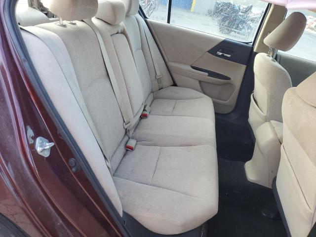 1HGCR2F38DA152609 - 2013 HONDA ACCORD LX მუქწითელი ფოტო 10