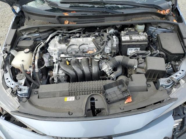 JTDEPRAE2LJ063566 - 2020 TOYOTA COROLLA LE BLUE photo 11
