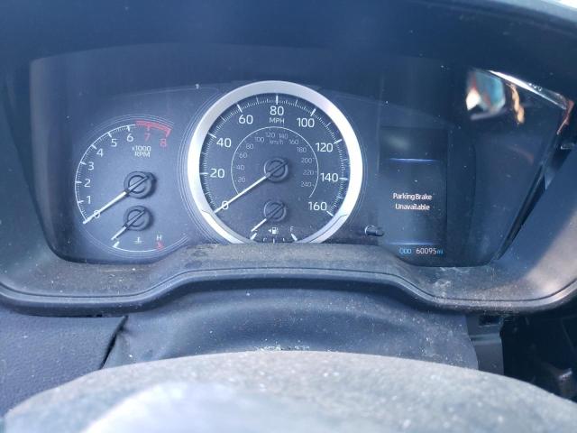 JTDEPRAE2LJ063566 - 2020 TOYOTA COROLLA LE BLUE photo 9